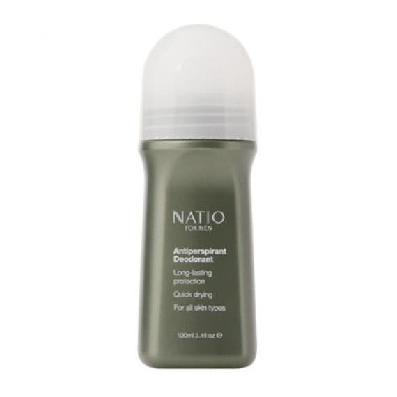 Natio Antiperspirant Deodorant Men 100ml for all-day sweat protection - Pharmacy Direct