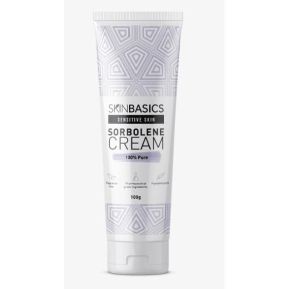 Skin Basics Sorbolene Cream 100g for dry skin hydration at Pharmacy Direct