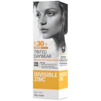 Invisible Zinc Sunscreen Tinted Facial Cream Medium SPF30+ 50g