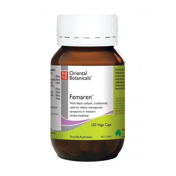 Oriental Botanicals Femaren 120 Capsules