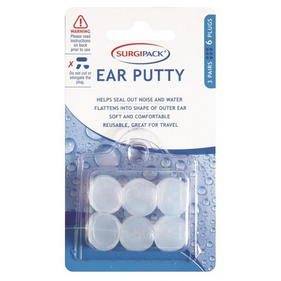 Surgipack Silicone Ear Putty 3 Pairs