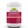 Natures Way Magnesium Chelate 1000mg 100 Tablets