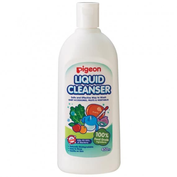 Pigeon Liquid Cleanser 450ml safe baby bottle cleaning – Pharmacy Direct