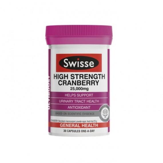 Swisse Ultiboost High Strength Cranberry 25000mg 30 Capsules