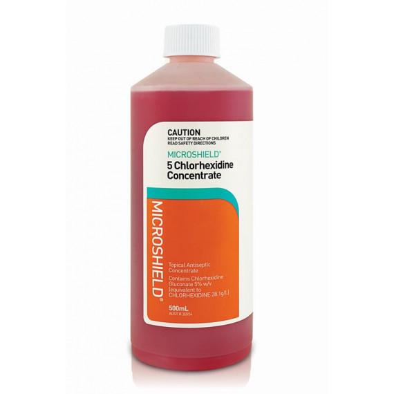 Microshield 5 Antiseptic 500ml hand wash available online at Pharmacy Direct