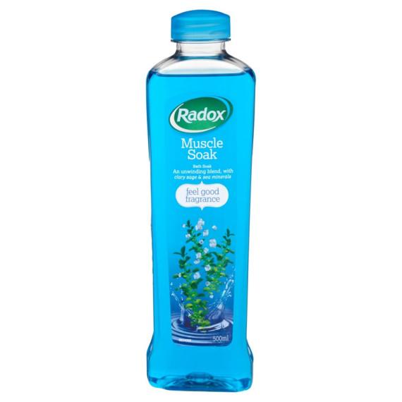 Radox Bath Muscle Soak 500ml for soothing muscle relief – Pharmacy Direct