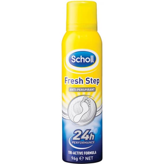 Scholl Fresh Step Antiperspirant 96g for foot odour control - Pharmacy Direct