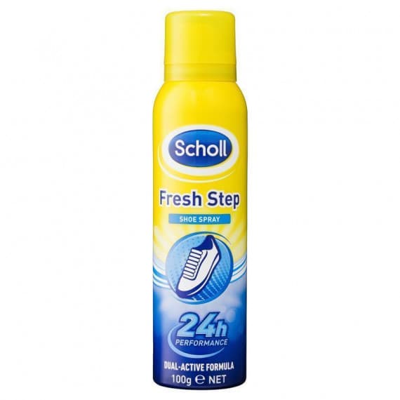 Scholl Fresh Step Shoe Spray 100g - Long-lasting foot protection at Pharmacy Direct