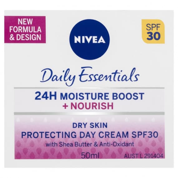 Buy Nivea Daily Essentials Spf30 Plus Nourish Moisturising Day Cream 50ml Online Pharmacy Direct AU