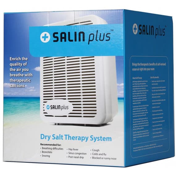 Salin Plus Dry Salt Therapy System for Respiratory Relief at Pharmacy Direct
