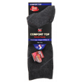 Sox and Lox Business Diabetic Friendly Extra Large Socks Grey Size 11 to 14
