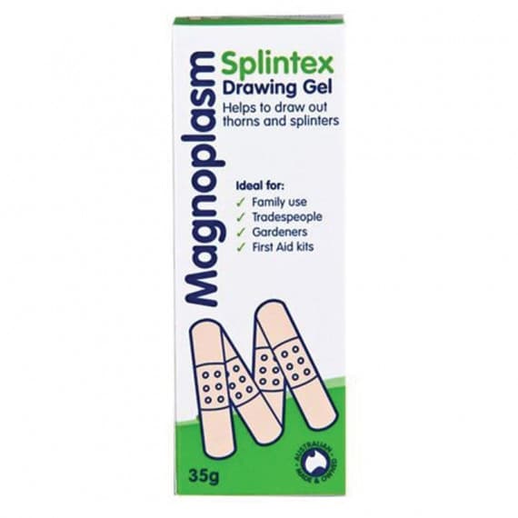 Magnoplasm Splintex Drawing Gel 35g - Relieves skin impurities - Pharmacy Direct