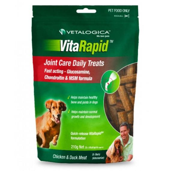 Vetalogica VitaRapid Joint Care Daily Treats For Dogs 210g
