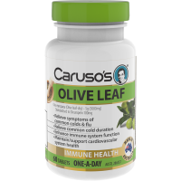 Carusos Olive Leaf 60 Tablets