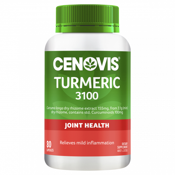 Cenovis Joint Health Turmeric 3100 80 Capsules