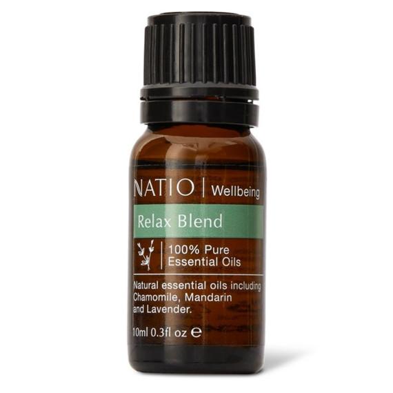 Natio Relax Essential Oil Blend 10ml - Buy Online at Pharmacy Direct