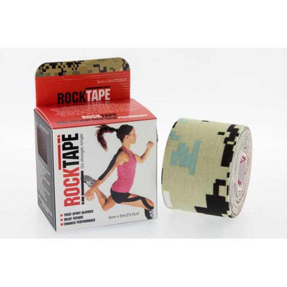 Rocktape Camouflage 5m for muscle support and recovery – Pharmacy Direct