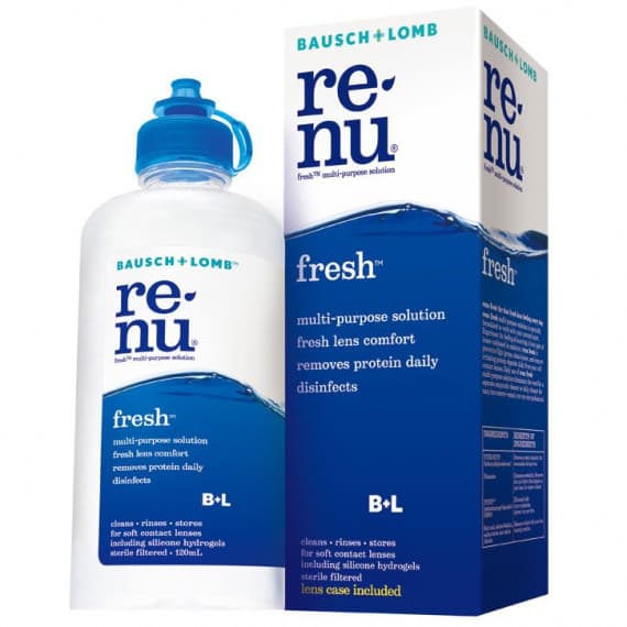 Buy Bausch And Lomb Renu Fresh Multi Purpose Solution 120ml Expiry Date 02/26 Online Pharmacy Direct AU