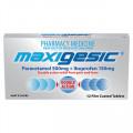 Maxigesic Paracetamol 500mg Ibuprofen 150mg 12 Tablets