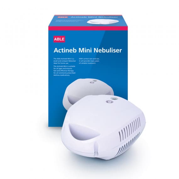 Able Actineb mini nebuliser compact respiratory care device – Pharmacy Direct