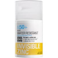Invisible Zinc Sunscreen Lotion SPF50+ 4HR Water Resistant 50ml