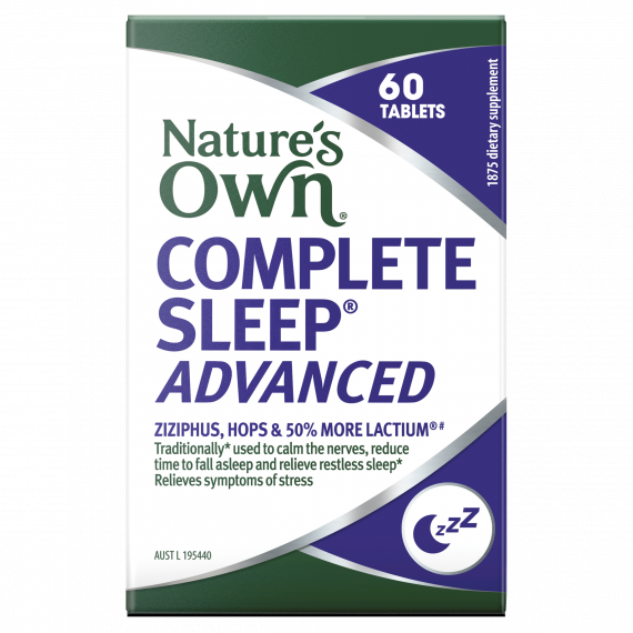 Nature's Own Complete Sleep Advanced 60 Tablets for restful sleep | Pharmacy Direct