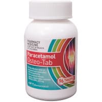 Paracetamol Osteo Bottle 96 Tablets S3