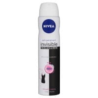 Nivea Invisible For Black and White Clear Aerosol Spray Deodorant 250ml
