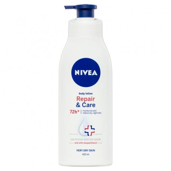 Nivea Repair & Care Body Lotion 400ml for hydrated skin at Pharmacy Direct