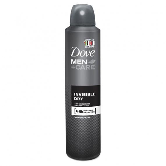 Dove Men plus Care Antiperspirant Aerosol Invisible Dry 250ml