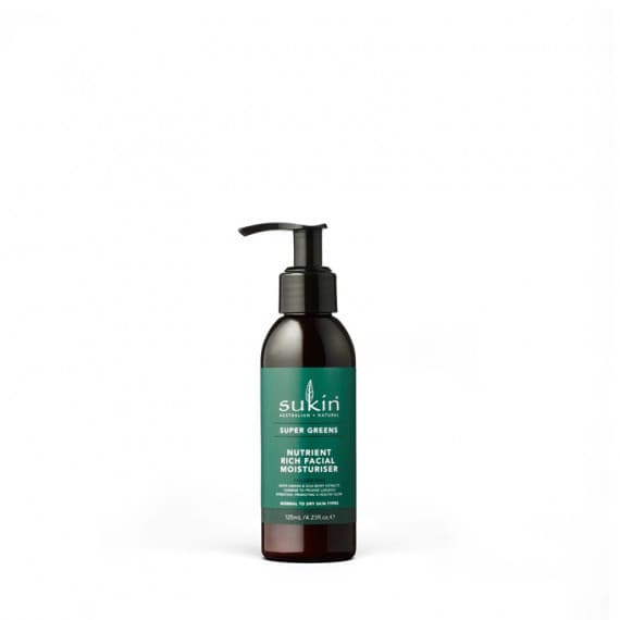 Sukin Super Greens Nutrient Rich Facial Moisturiser 125ml