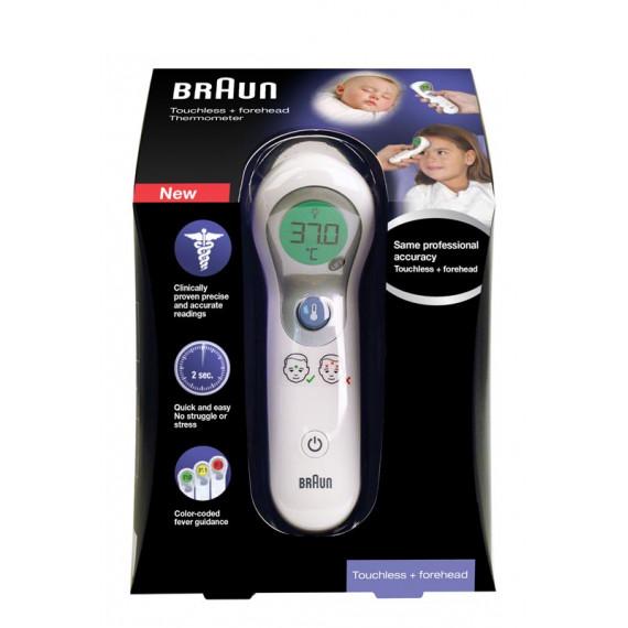 Braun Touchless + Forehead Thermometer BNT400