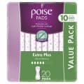 Poise Pads Extra Plus 20 Pack