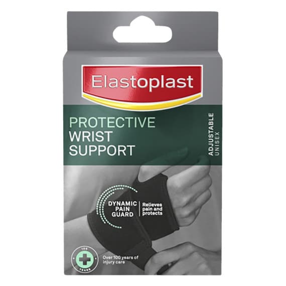 Elastoplast Adjustable Wrist Support Black for comfort and stability - Pharmacy Direct