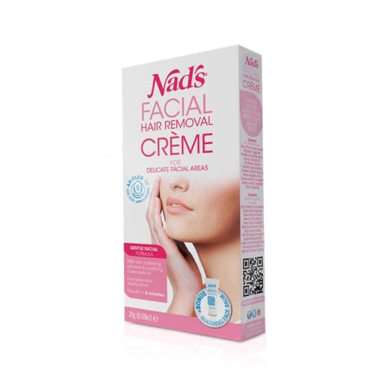 Nads Facial Hair Removal Creme 28g smooth skin solution at Pharmacy Direct