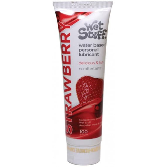 Wet Stuff Water Based Personal Lubricant Strawberry 100g