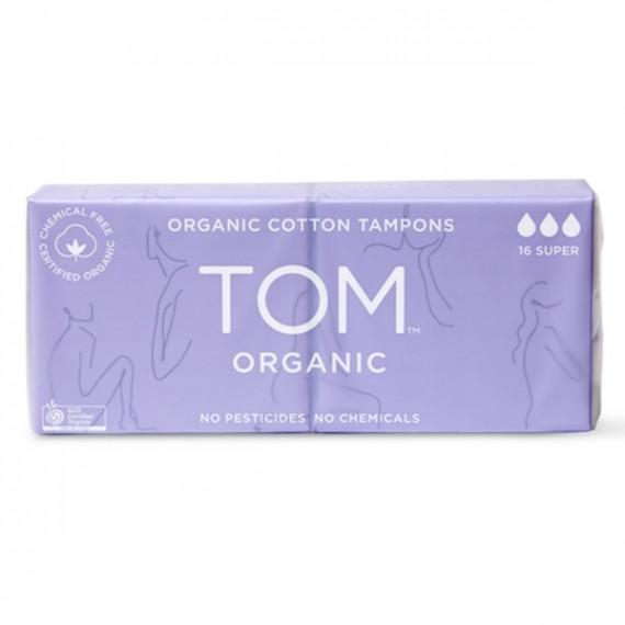 TOM Organic Super Tampons 16 Pack