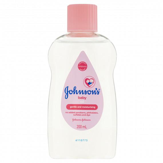 Johnsons Baby Oil 200ml gentle care and skin hydration – Pharmacy Direct