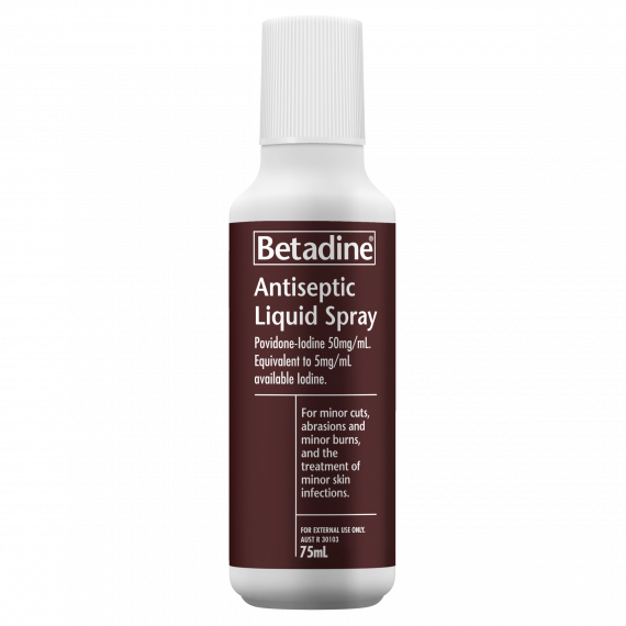 Betadine Antiseptic Liquid Spray 75ml