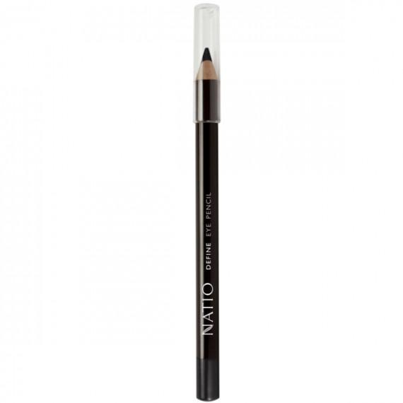 Natio Define Eye Pencil Black 1.2g for bold eye definition at Pharmacy Direct