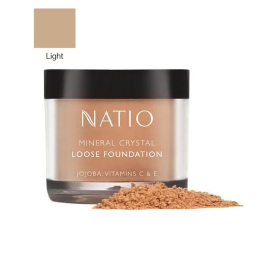 Natio Mineral Crystal Loose Foundation Light 10g