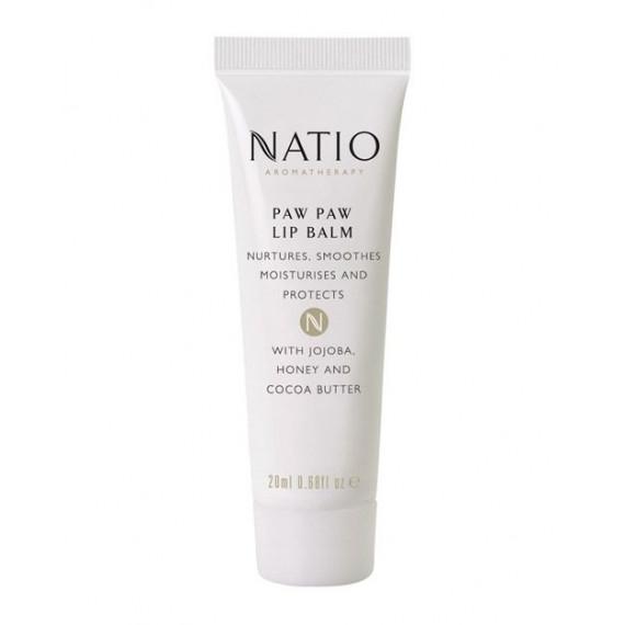 Natio Paw Paw Lip Balm 20ml soothing nourishing hydration – Pharmacy Direct
