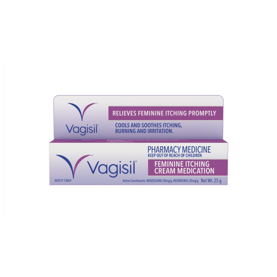 Vagisil Itch Relief Cream 25g for fast soothing comfort – Pharmacy Direct