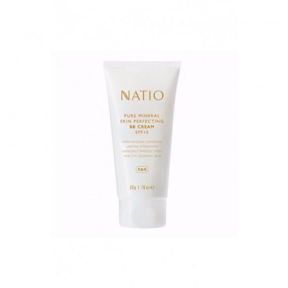 Natio Pure Mineral Skin Perfecting BB Cream SPF 15 Tan 50g