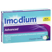 Imodium Advanced 2mg Chewable Tablets 6