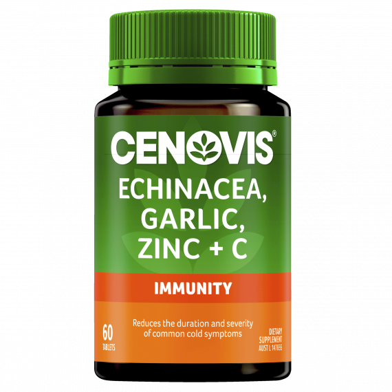 Cenovis Echinacea Garlic Zinc And C 60 Tablets
