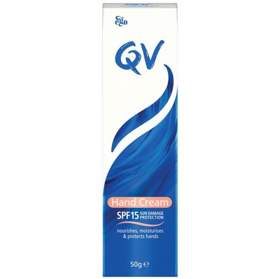 QV Hand Cream SPF15 50g moisturising protection – Pharmacy Direct