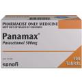 Panamax 100 Paracetamol Tablets 500mg S3