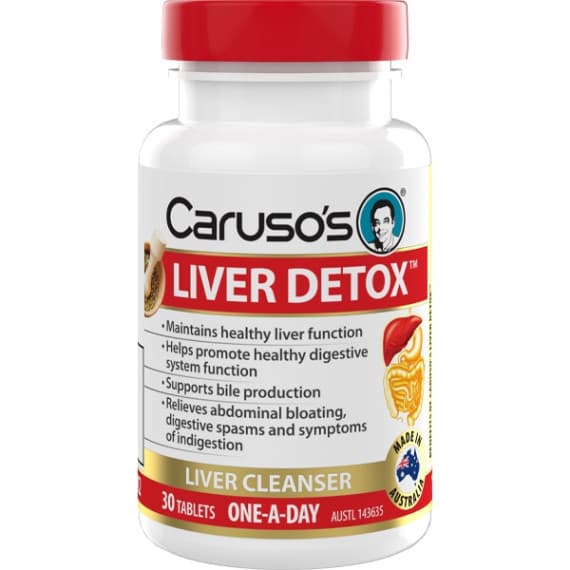 Carusos Liver Detox 30 Tablets