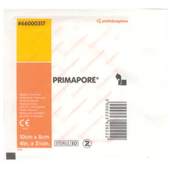 Primapore 10x8cm single wound dressing for healing protection – Pharmacy Direct